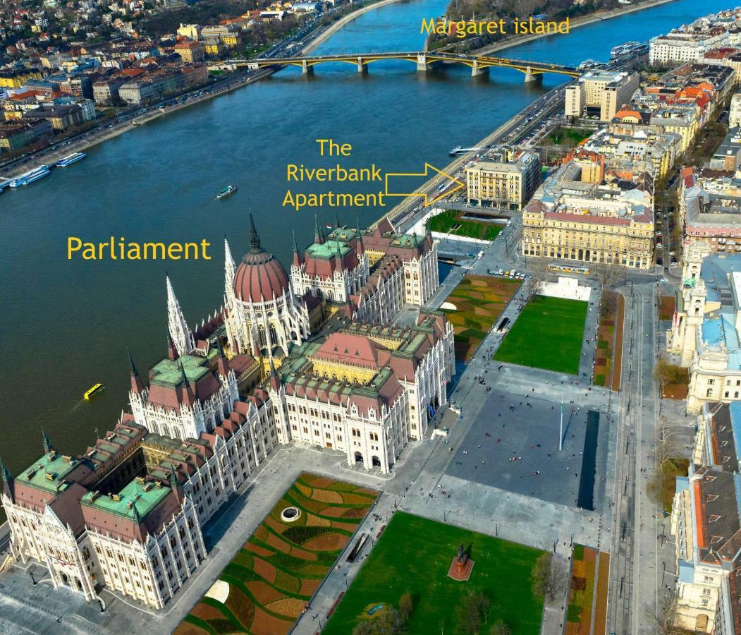 Riverbank Apartment At Parliament Budapest Exterior foto